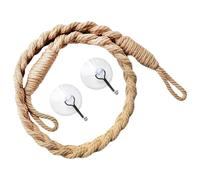 Hermit Crab Climbing Ladder - 68cm 26.77 Inch Cotton Rope Swing, Reptile Exercise Toy, Crazy Tree Frog Activity Accessory | Sturdy Suction Cup Design for Terrariums, Turtles, Snakes, Amphibian