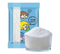 Hermit Crab Sand, Premium Calcium Sand for Reptiles, Soft White Bedding with Fine Particles for Hermit Crabs, Hamsters and Aquatic Tanks, 9.84x5.91x3.94 inches