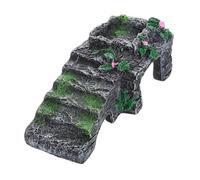 Hermit Crab Toy, Reptile Climbing Ladder with Water Bowl for Frogs, Lizards, Turtles, Snakes, Hamsters, Multifunctional Ramp and Tank Decoration for Feeding, Sleeping, Enclosure, Relaxing