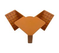 Hermit Crab - Underground Reptile Habitat, Pressure Resistant Climbing Toy with Inside, Gecko Shelter with Base, Snake Lizard Cave, Animal Cave