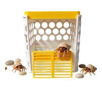 Hermit Crab Water Bowl Double Layer Hollow Anti-Drowning Eco Friendly