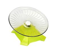 Hermit Crab Wheel, Exercise Toys for Small Animals with Base - Silent Exercise Wheels for Hamsters, for Small Animals, Chinchillas, Gerbil, Turtle, Reptiles, Ferret, Cage and Go