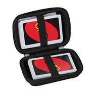 HERMIT SHELL Hermitshell Hard Travel Case for UNO Card Game - Not Including Cards (Black)