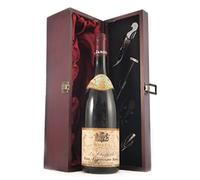 Hermitage, La Chapelle Paul Jaboulet Aine 1996 vintage wine in a silk lined wooden box with four wine accessories, 1 x 750ml