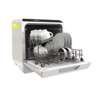 Hermitlux Table Top Dishwasher 6 Programmes, 5 Place Settings, Save Energy