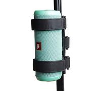 Hermitshell Bluetooth Speaker Mount for Golf Cart Accessories Railing Bike - Adjustable Strap for JBL FLIP/OontZ Angle/Anker/Doss/AOMAIS/Sony XB 22,31/Bose Most Speaker