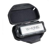 Hermitshell Hard EVA Travel Case for W-KING50W Bluetooth Speaker (Black)