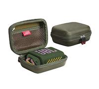 Hermitshell Hard Travel Case for JBL Go 4 / JBL GO 3 Waterproof Portable Speaker (Army Green)
