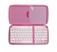 Hermitshell Hard Travel Case for Logitech MX Keys Mini Minimalist Wireless Illuminated Keyboard (Rose Gold)