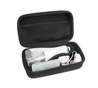 Hermitshell Travel Case for Waterpik WP-560EU / WP-562EU / WP-563EU Cordless Advanced Oral Irrigator Portable Water Flosser (Black), Black
