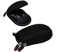 Hermitshell Travel EVA Protective Case Carrying Pouch Cover Bag Compact size with carabiner for Logitech Wireless Mobile Mouse M545 M525 910-002696 M505910-001316