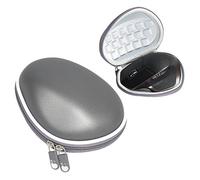 Hermitshell Travel EVA Protective Case Carrying Pouch Cover Bag Compact size with carabiner for Logitech Mouse MX Master (910-004337) Gray