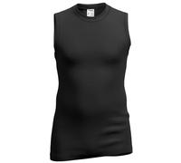 HERMKO 40040 Men's Wool/Tencel Muscle Shirt, black, XXL