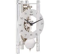 Hermle 23025-X40721 Silver Modern Mechanical Table Clock