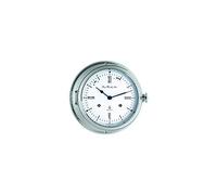 Hermle 35066-000132 ship clock, nickel-plated, silver, 18 cm x 18 cm x 10 cm