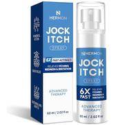 Hermon Jock Itch Spray for Men: Powerful Treatment for Jock Itch - Extra Strength Spray Liquid Provides Soothing - 2.02 Fl Oz (Pack of 1)