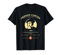 Hernán Cortés Conqueror Aztec Empire Castile Conquistador T-Shirt