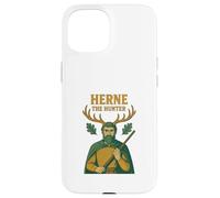 Herne the Hunter English Woodland Spirit Folklore Design Case for iPhone 15