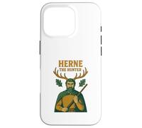 Herne the Hunter English Woodland Spirit Folklore Design Case for iPhone 16 Pro