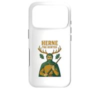 Herne the Hunter English Woodland Spirit Folklore Design Case for iPhone 17 Pro