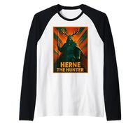 Herne The Hunter Raglan Baseball Tee
