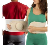 Hernia Belt for Men or Women | C Section Belly Binder & Abdominal Binder | Post Surgery & Pregnancy Tummy Tuck | Hysterectomy, Umbilical Hernia | Postpartum Belly Band & Belly Wrap | (L/XL) 37" to 51"