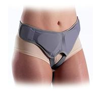 Hernia Belt Large, Gentle Relief from Reducible Inguinal Hernias, Use for Single & Double Hernias, Supports Weakened Muscles, Features Removable Foam Compression Pads for Gradual Pressure