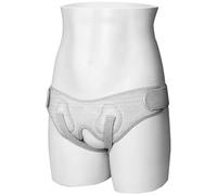 Hernia Belts for Men, Adjustable Inguinal Hernia Support for Men & Women, Ideal for Single/Double Inguinal Relief-Grey S/L(L)