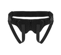 Hernia, Hernia Support Belt, Firm Support to Prevent Displacement, Easy to Wear, Suitable for Both Pre- and Post-Operative Use(Black,Large)