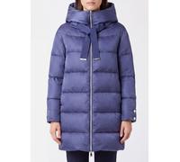 HERNO A-Shape Short Hooded Down Jacket in Quilted Technical Satin - Size: 38 - female