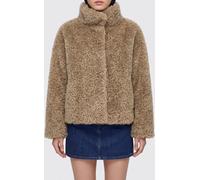 HERNO Cropped Faux-Fur Jacket with High Neck and Concealed Fastening - Size: 40 - female