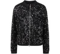 Herno sequin-embellished bomber jacket - Black 42-44