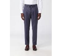 HERNO Slim Fit Cotton Trousers with Drawstring Waist and Belt Loops - Size: XL - male
