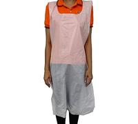 Hero 200 Strong Disposable White Aprons PPE Adult - Waterproof Protection Single Use Viral Barrier - Plastic Medical Virus Protection BTB212 use Medical, Dentist, Catering, Food, Decorating & Painting