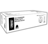 Hero Strong Bin Bags Liners 70l Recycled Easy Dispense Heavy Duty Refuse Sacks Pack of 200 - Household, Garden & Commercial