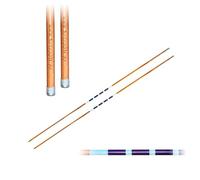 Hero Alignment Stick Made of Wood - The Modern Alignment Stick for Training in Golf (Standard, Blue/White)