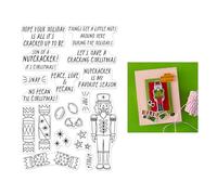 Hero Arts A Little Nuts Clear Stamp Set from The Crackin' Christmas Collection
