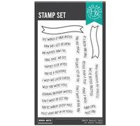 Hero Arts Banner Days Clear Stamps from The Summer by The Shore Collection