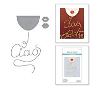 Hero Arts Ciao Spaghetti Etched Dies from The La Dolce Vita Collection