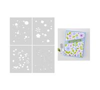 Hero Arts Color Layering Meadow Blooms Stencils