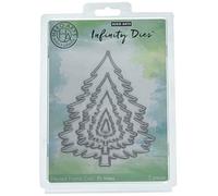 Hero Arts DI404 Infinity Dies, Fir Trees Infinity