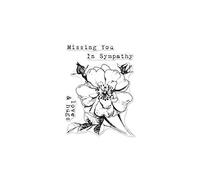 Hero Arts Florals Rose Stem 3"x4" Clear Stamp Set CM260