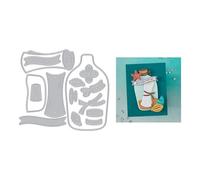 Hero Arts Message in a Bottle Etched Dies from The Summer by The Shore Collection