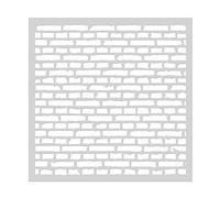 Hero Arts SA203 Stencil, Brick Wall 6x6
