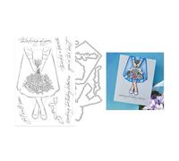 Hero Arts Summer Bouquet Stamp & Cut Set from The Seaside Blooms Collection