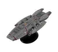 Hero Collector Galactica (Blood & Chrome) | Battlestar Galactica Ship | Model Replica Made of Metal and ABS Plastic in Red