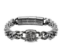 Hero Company Saint Micheal Protect Us Cuban Link Bracelet: Helps Pair Veterans With A Service Dog Or Shelter Dog