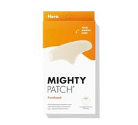Hero Cosmetics Mighty Patch™ Forehead Patch - Hydrocolloid Acne Pimple Patch, Contoured to Cover Larger Area of Zits and Blemishes - Drug-Free and Suitable for Sensitive Skin (5 Count)