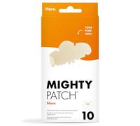 Hero Cosmetics Mighty Patch Nose, XL Hydrocolloid Spot Patches for Overnight Use, Absorb Gunk in 6 to 8 Hours, 10 Patches