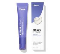 Hero Cosmetics Rescue Retinol Nighttime Renewing Cream - Helps With the Look of Uneven Texture and Post-Blemish Marks - Gentle Non-Drying Formula In